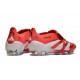 adidas Predator Elite Foldover Tongue FG Rosso Lucido Bianco Nero