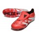 adidas Predator Elite Foldover Tongue FG Rosso Lucido Bianco Nero
