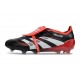 adidas Predator Elite Foldover Tongue FG Nero Bianco Rosso Vivido