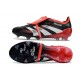 adidas Predator Elite Foldover Tongue FG Nero Bianco Rosso Vivido