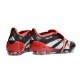 adidas Predator Elite Foldover Tongue FG Nero Bianco Rosso Vivido