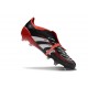 adidas Predator Elite Foldover Tongue FG Nero Bianco Rosso Vivido