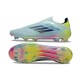 adidas Scarpa da Calcio F50 Elite LL FG Almost Blu Semi Blu Lucido Semi Giallo Solare