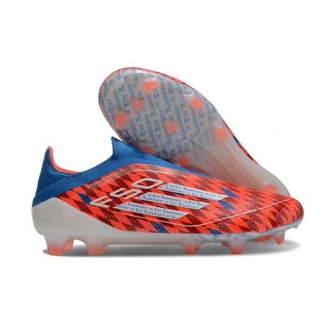 adidas Scarpa da Calcio F50 Elite LL FG Rosso Bianco Blu