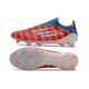 adidas Scarpa da Calcio F50 Elite LL FG Rosso Bianco Blu