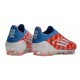 adidas Scarpa da Calcio F50 Elite LL FG Rosso Bianco Blu
