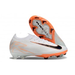 Nike Air Zoom Mercurial Vapor XVI Elite FG Bianco Arancio Nero