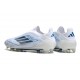 adidas Scarpa da Calcio F50 Elite LL FG Bianco Blu