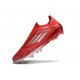 adidas Scarpa da Calcio F50 Elite LL FG Rosso Argento