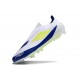 adidas Scarpa da Calcio F50 Elite LL FG Bianco Giallo Solare Blu Lucido