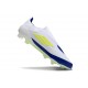 adidas Scarpa da Calcio F50 Elite LL FG Bianco Giallo Solare Blu Lucido