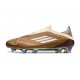 adidas F50 Elite LL FG X Bad Bunny Cardboard Crema Bianco Bright Ciano
