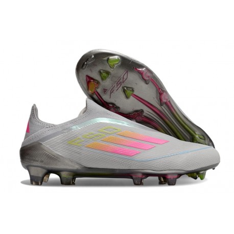 adidas Scarpa da Calcio F50 Elite LL FG Grigio Rosa