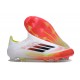 adidas Scarpa da Calcio F50 Elite LL FG Bianco Nero Giallo Solare