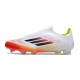 adidas Scarpa da Calcio F50 Elite LL FG Bianco Nero Giallo Solare