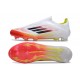 adidas Scarpa da Calcio F50 Elite LL FG Bianco Nero Giallo Solare