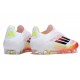 adidas Scarpa da Calcio F50 Elite LL FG Bianco Nero Giallo Solare