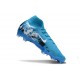 Nike Zoom Mercurial Superfly 10 Elite FG Blu Bianco
