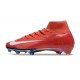 Nike Zoom Mercurial Superfly 10 Elite FG Rosso Bianco