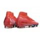 Nike Zoom Mercurial Superfly 10 Elite FG Rosso Bianco