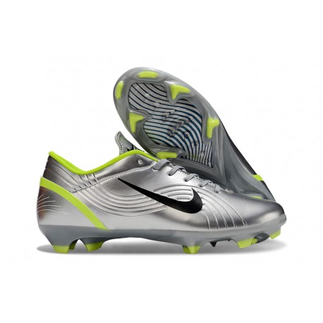 Nike Air Zoom Mercurial Vapor XVI Elite FG Argento Nero