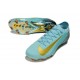 Nike Air Zoom Mercurial Vapor XVI Elite FG Blu Oro