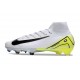 Nike Zoom Mercurial Superfly 10 Elite FG Bianco Nero
