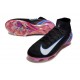 Nike Zoom Mercurial Superfly 10 Elite FG Nero Bianco Rosa Blu