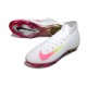 Nike Zoom Mercurial Superfly 10 Elite FG Scarpe Bianco Rosa