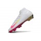 Nike Zoom Mercurial Superfly 10 Elite FG Scarpe Bianco Rosa