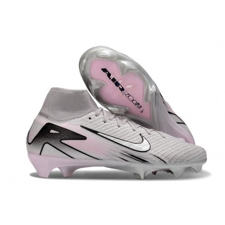 Nike Zoom Mercurial Superfly 10 Elite FG Grigio Bianco