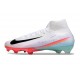 Nike Zoom Mercurial Superfly 10 Elite FG Bianco Nero Arancio