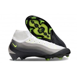 Nike Zoom Mercurial Superfly 10 Elite FG X AM95 SE Nero Neon Giallo Antracite Grafite Chiaro