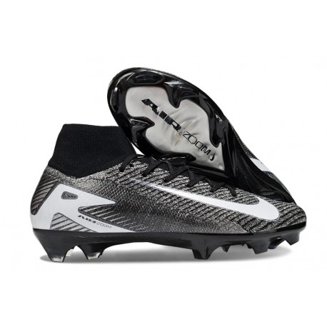 Nike Air Zoom Mercurial Vapor XVI Elite FG Nero Bianco