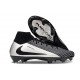 Nike Air Zoom Mercurial Superfly X Elite FG Nero Argento