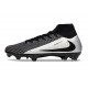 Nike Air Zoom Mercurial Superfly X Elite FG Nero Argento