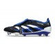 adidas Predator Elite Foldover Tongue FG Nero Blu Bianco