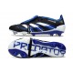 adidas Predator Elite Foldover Tongue FG Nero Blu Bianco