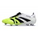 adidas Predator Elite Foldover Tongue FG Bianco Nero Limone Lucido