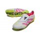 adidas Predator Elite Foldover Tongue FG Bianco Rosa Lucido Limone Lucido