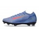 Nike Zoom Mercurial Vapor 16 Elite FG Blu Rosa