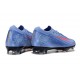 Nike Zoom Mercurial Vapor 16 Elite FG Blu Rosa