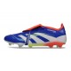 adidas Predator Elite Foldover Tongue FG Blu Bianco Rosso