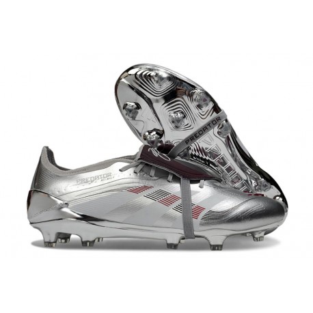 adidas Predator Elite FT 2025 FG Argento