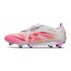adidas Predator Elite FT 2025 FG Bianco Rosa