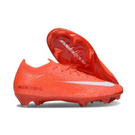 Nike Zoom Mercurial Vapor 16 Elite FG Rosso Bianco