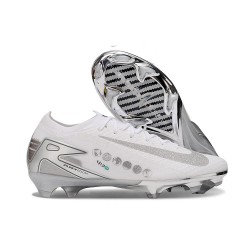 Nike Zoom Mercurial Vapor 16 Elite FG Bianco Argento