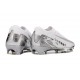 Nike Zoom Mercurial Vapor 16 Elite FG Bianco Argento