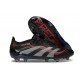 Scarpa da Calcio Adidas Predator Elite FG Nero Grigio Rosso Lucido