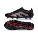 Scarpa da Calcio Adidas Predator Elite FG Nero Grigio Rosso Lucido